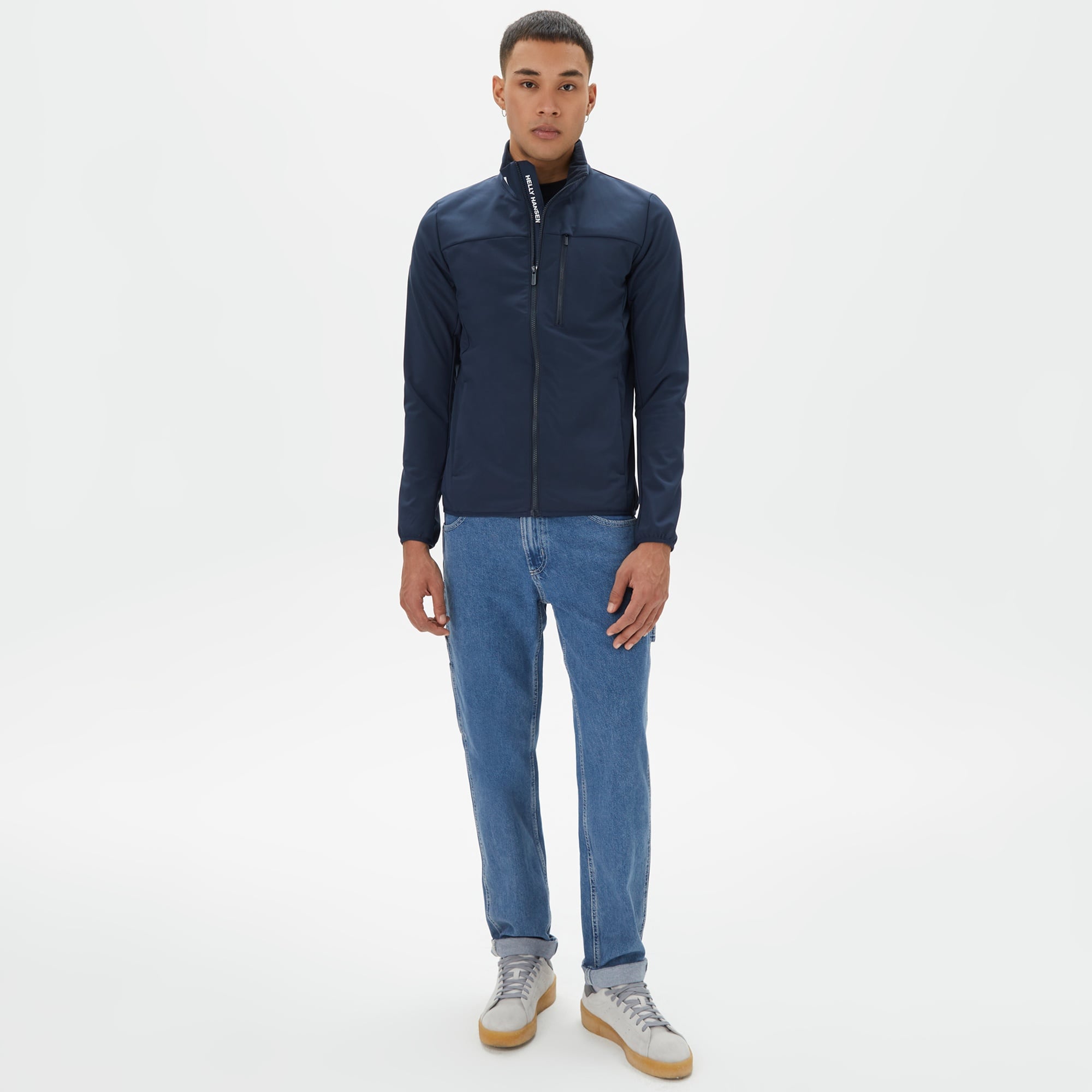 Helly Hansen Crew Softshell 2.0 Erkek Lacivert  Outdoor Ceket