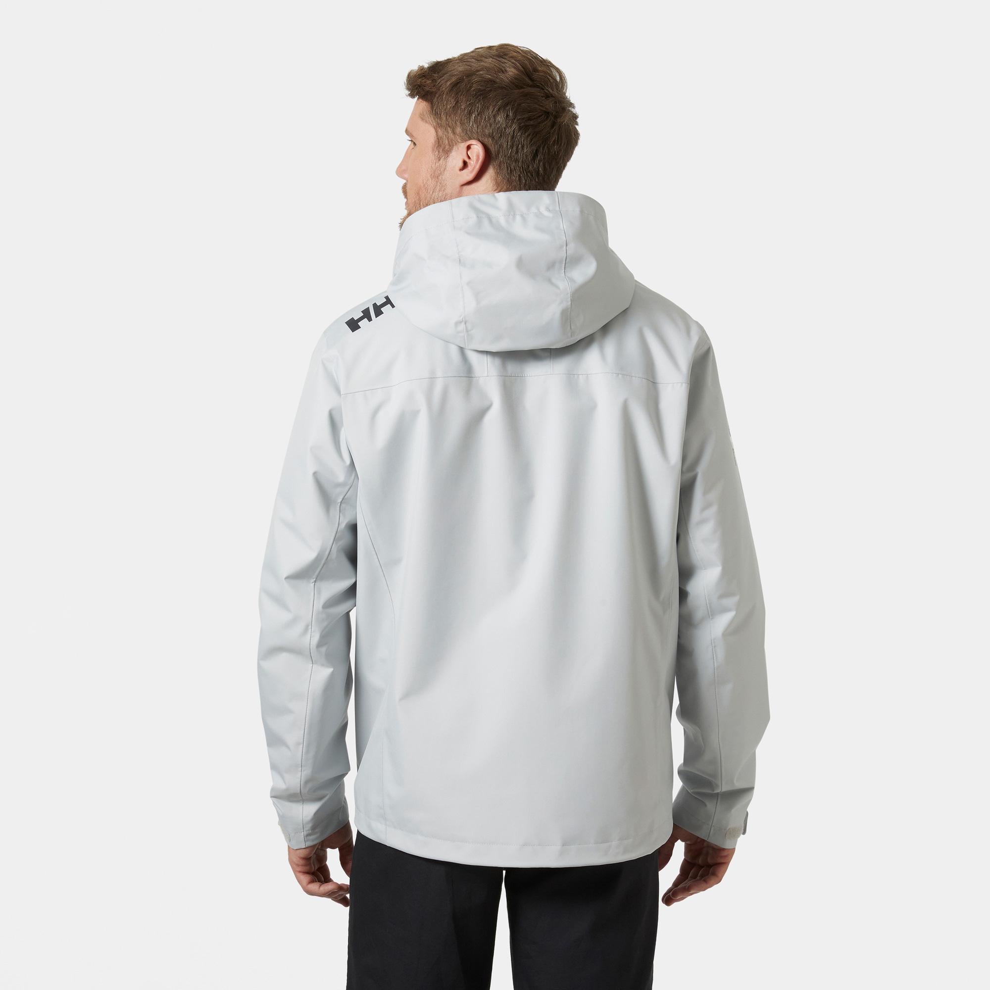 Helly Hansen Crew Hooded Midlayer Erkek Gri Outdoor Mont