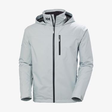  Helly Hansen Crew Hooded Midlayer Erkek Gri Outdoor Mont