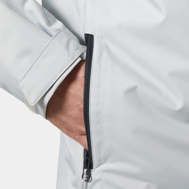  Helly Hansen Crew Hooded Midlayer Erkek Gri Outdoor Mont