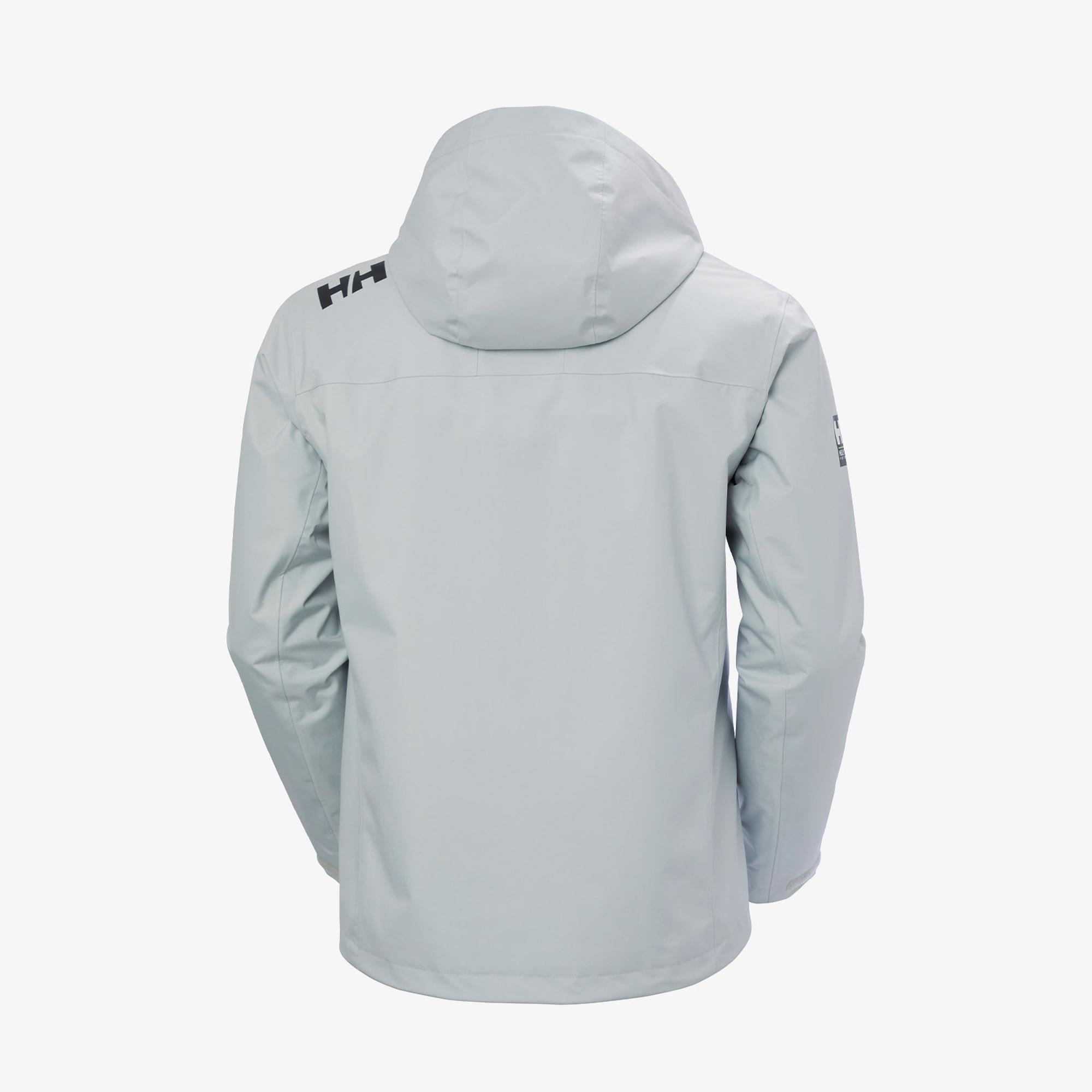 Helly Hansen Crew Hooded Midlayer Erkek Gri Outdoor Mont