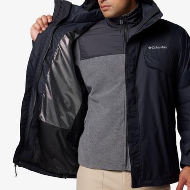  Columbia Bugaboo Fleece III Erkek Siyah Outdoor Ceket