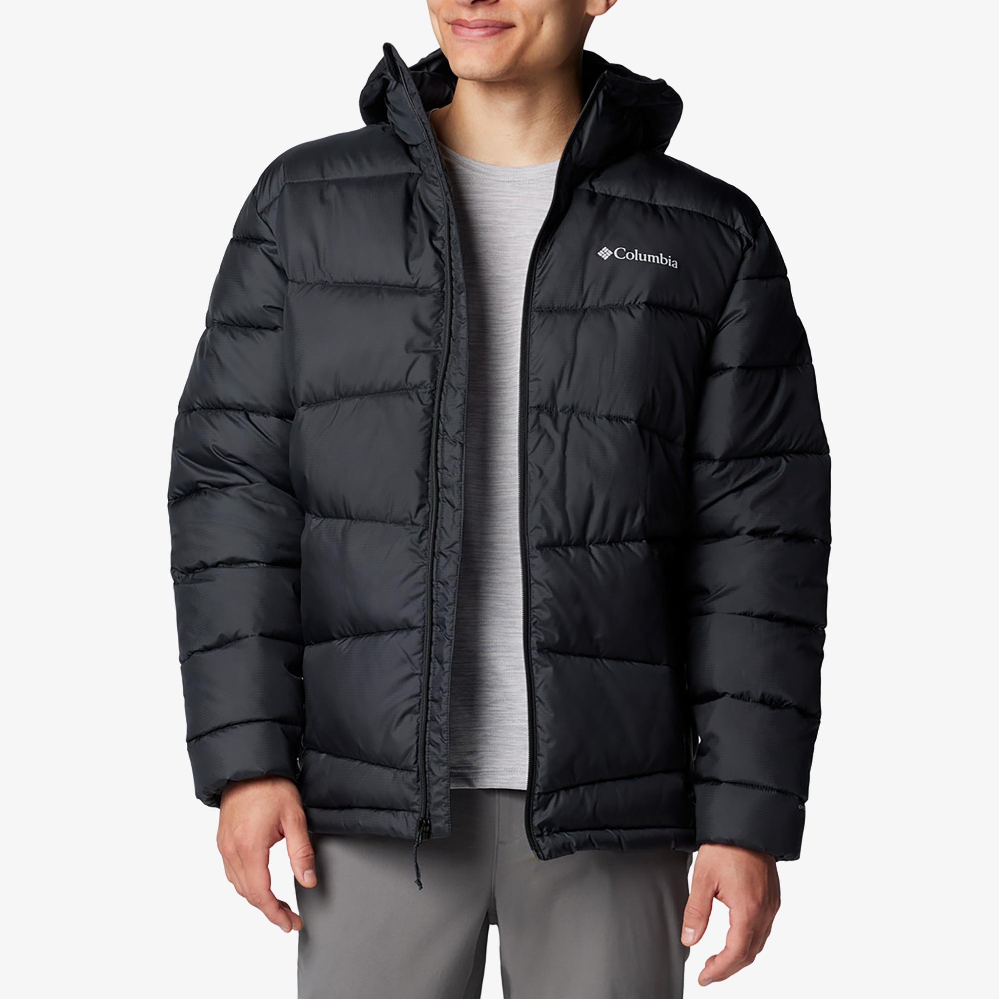 Columbia Fivemile Butte II Hooded Erkek Siyah Mont