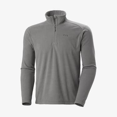  Helly Hansen Light Half Zip Erkek Gri Outdoor Polar