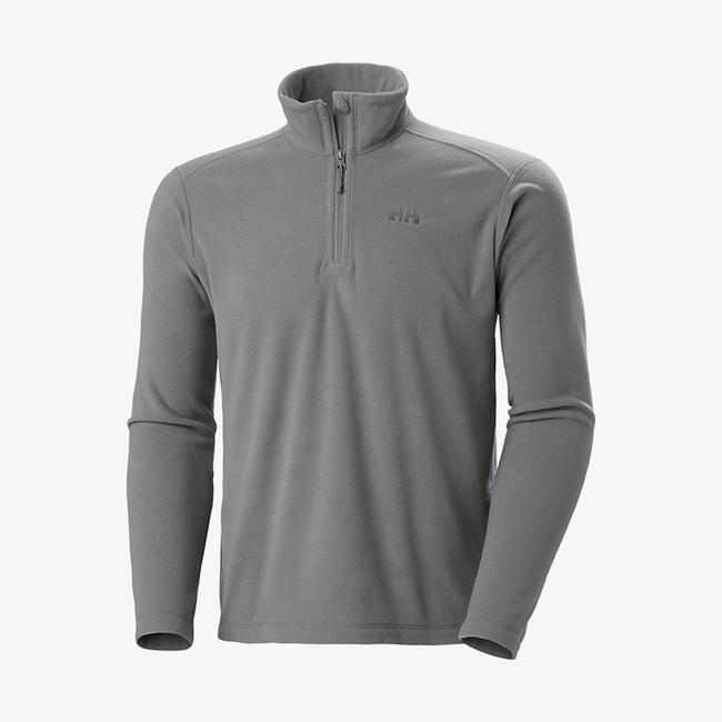  Helly Hansen Light Half Zip Erkek Gri Outdoor Polar