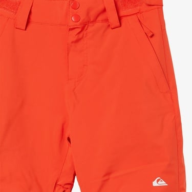  Quiksilver Estate Çocuk Turuncu Kayak Pantolonu