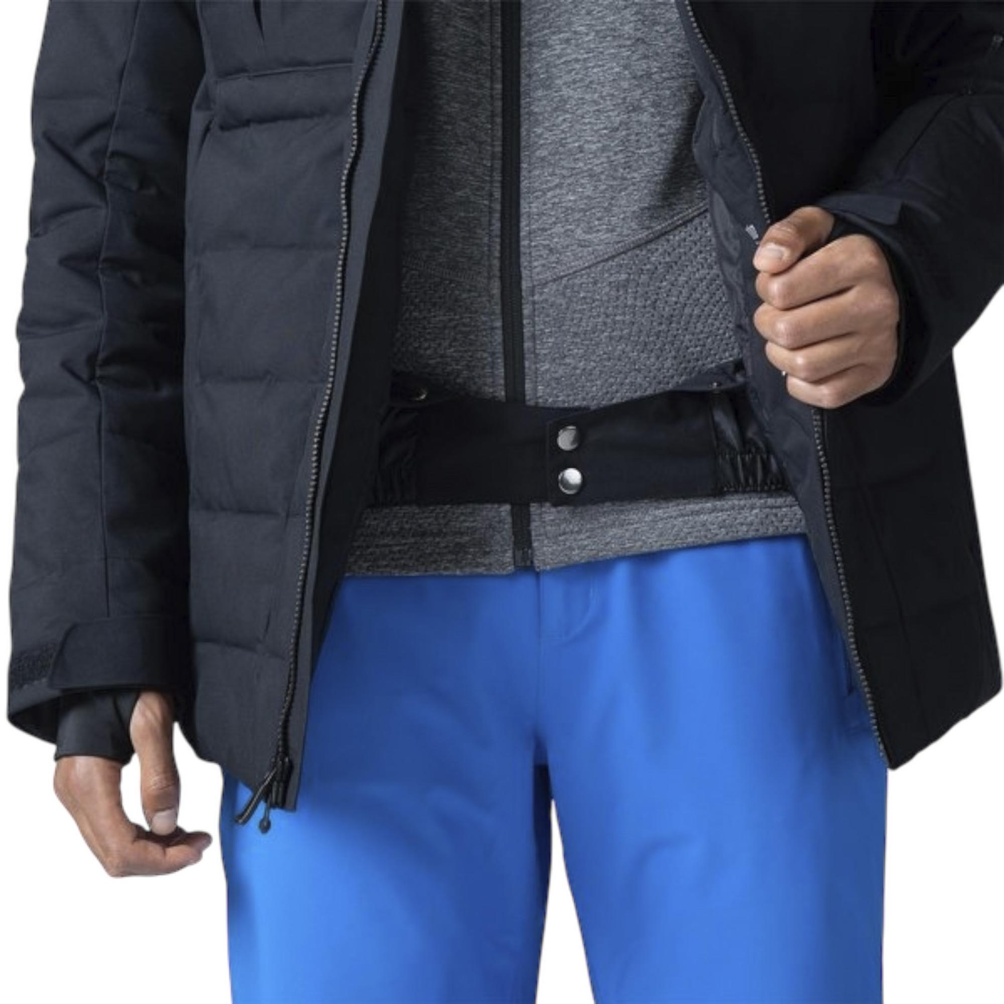 Rossignol Puffy Parka Erkek Siyah Kayak Ceketi