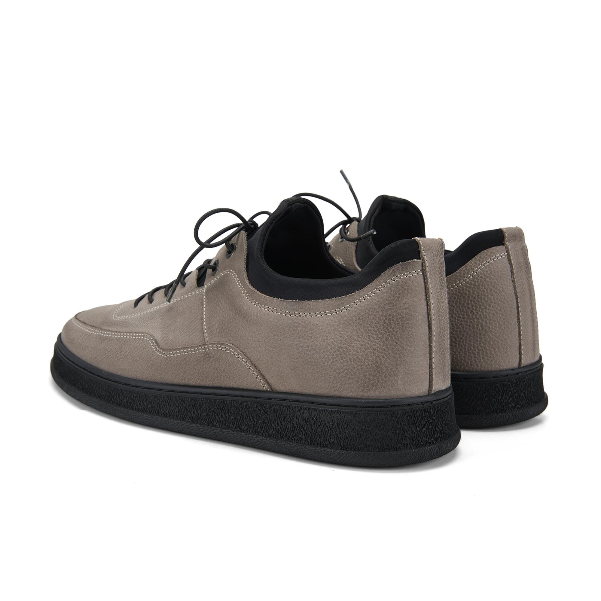 Abdiel Gri Erkek Nubuk Deri Günlük Ayakkabı