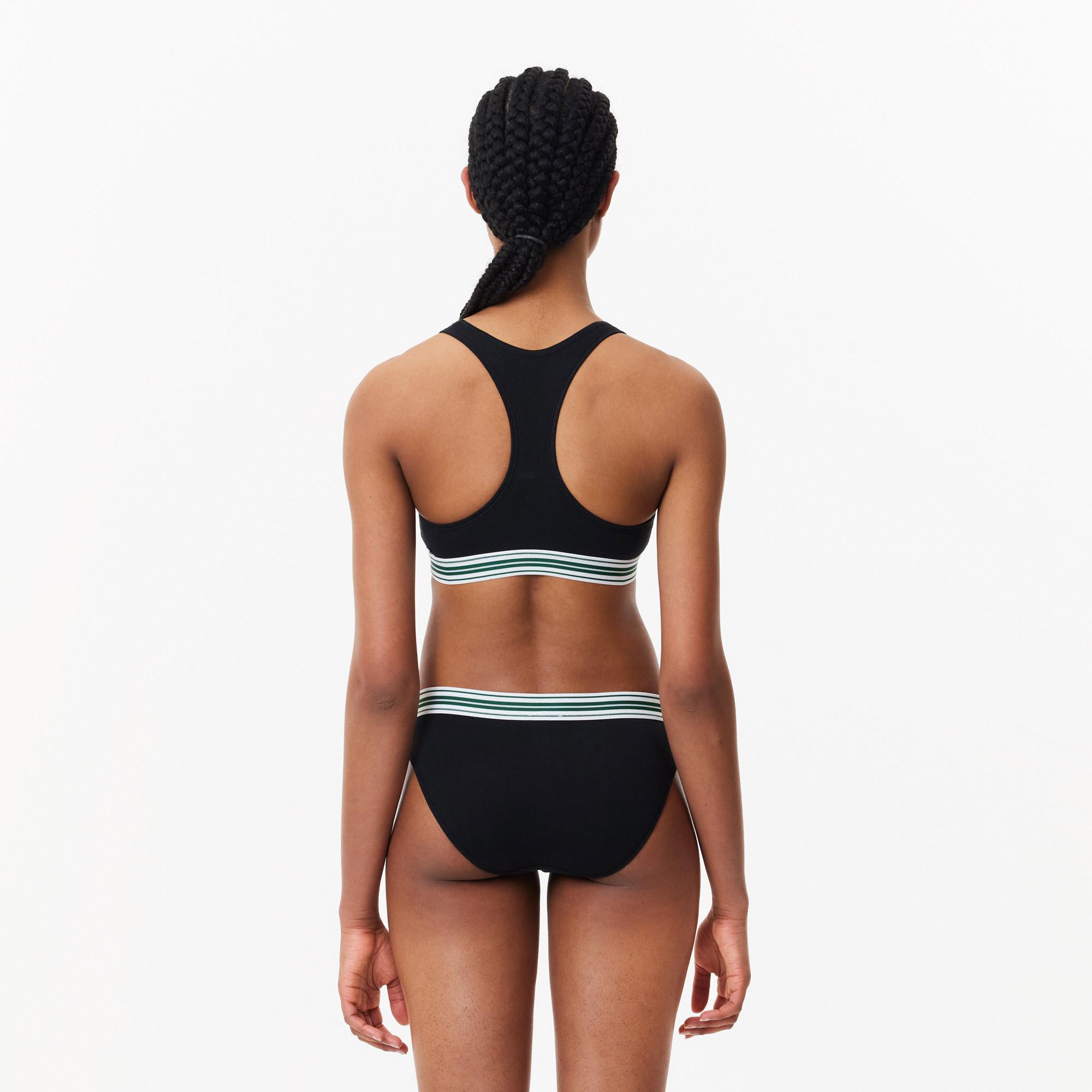 Lacoste Kadın Siyah Bra