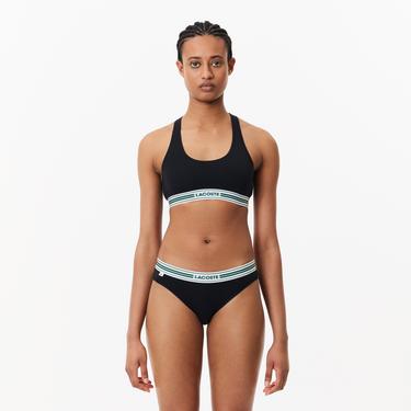  Lacoste Kadın Siyah Bra