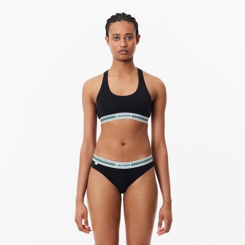 Lacoste Kadın Siyah Bra