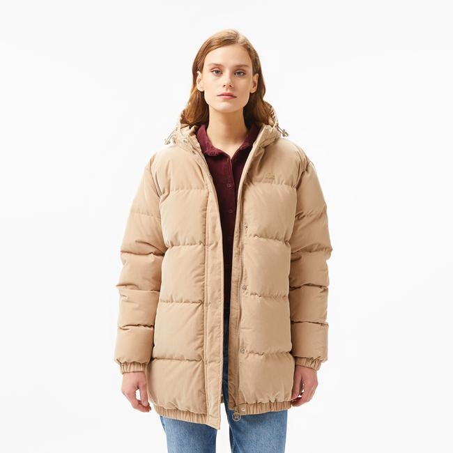  Lacoste Kadın Bej Mont