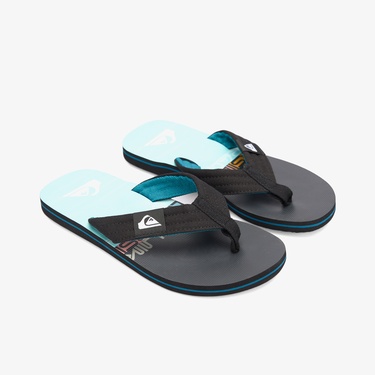  Quiksilver Molokai Layback II Erkek Mavi Terlik