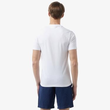  Lacoste Erkek Beyaz T-Shirt