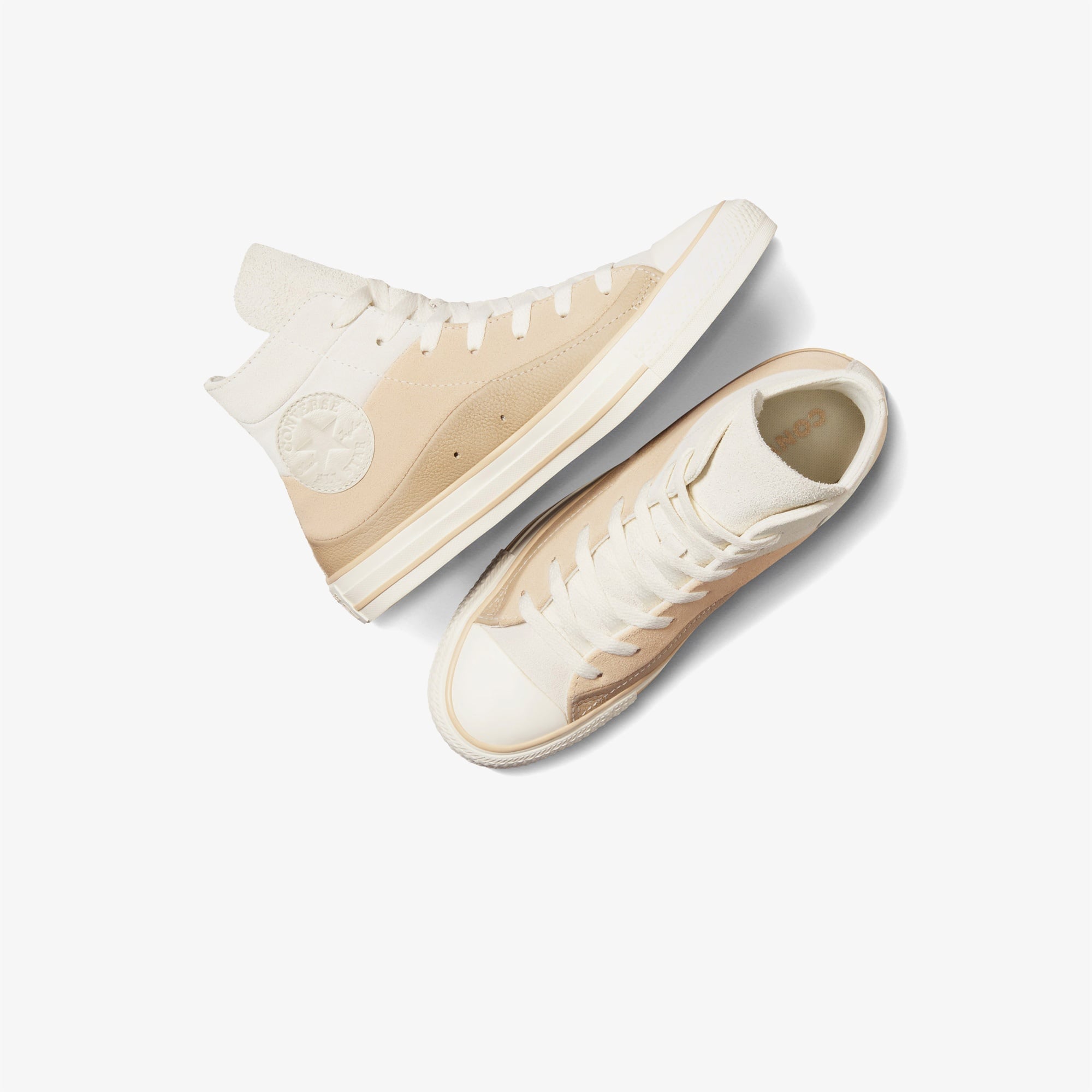 Converse Chuck Taylor All Star Unisex Krem Deri Sneaker