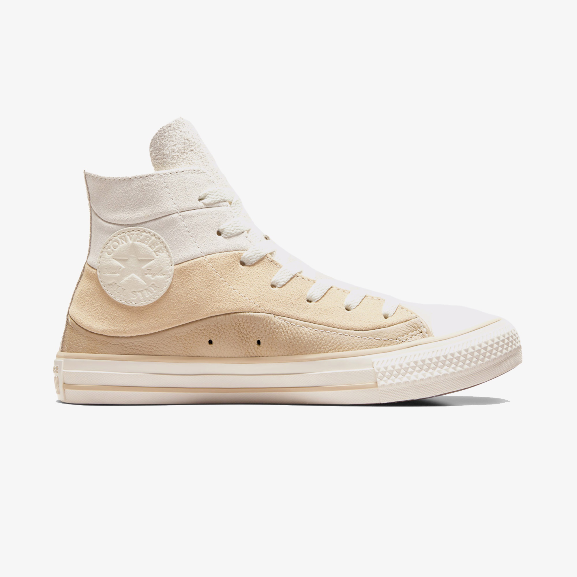 Converse Chuck Taylor All Star Unisex Krem Deri Sneaker
