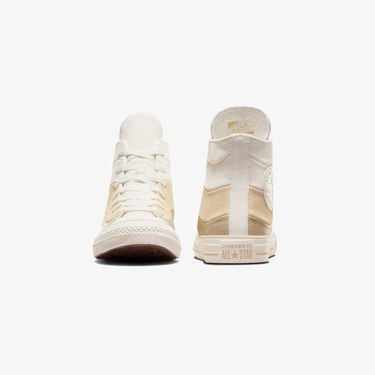  Converse Chuck Taylor All Star Unisex Krem Deri Sneaker