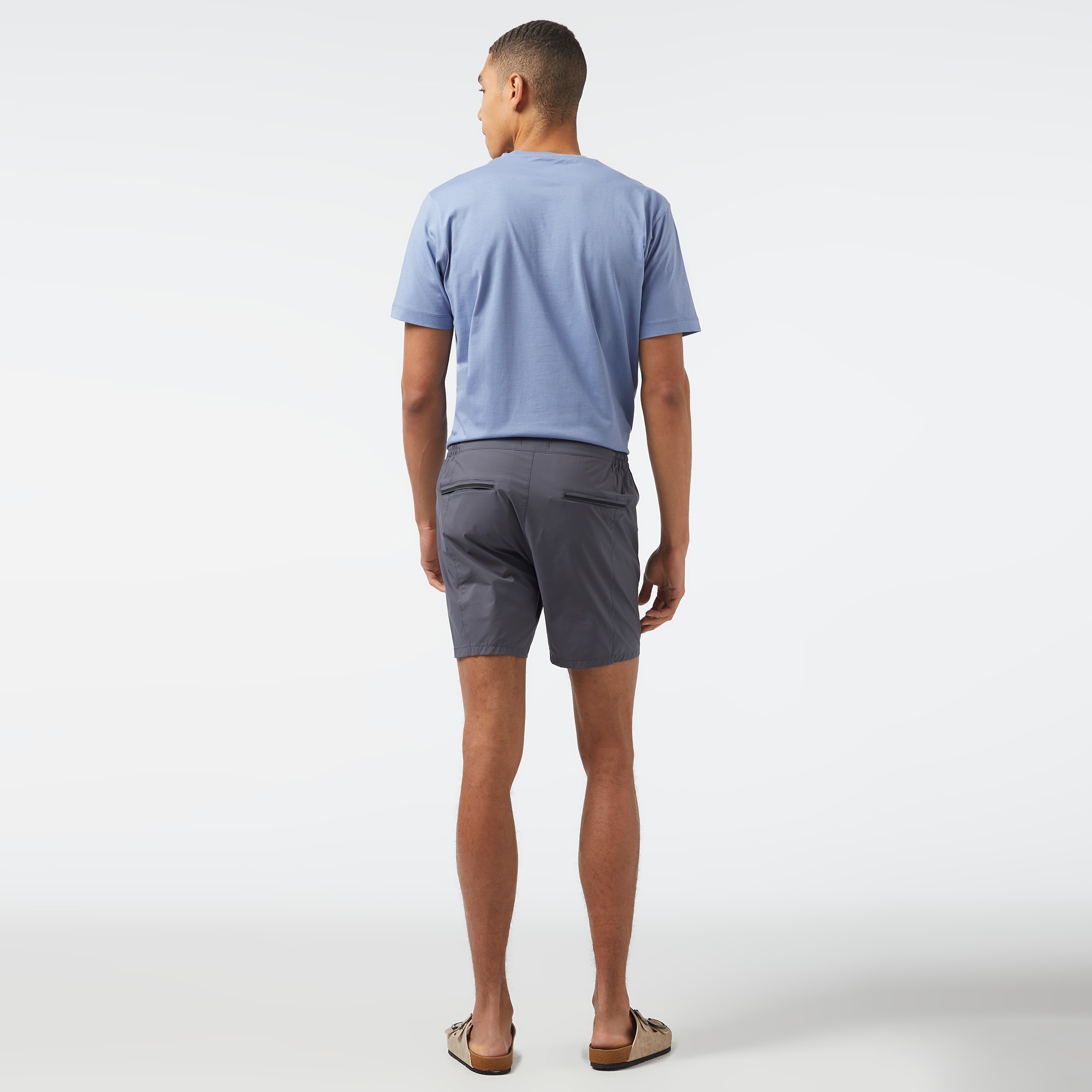 Nautica Classic Fit Erkek Gri Şort