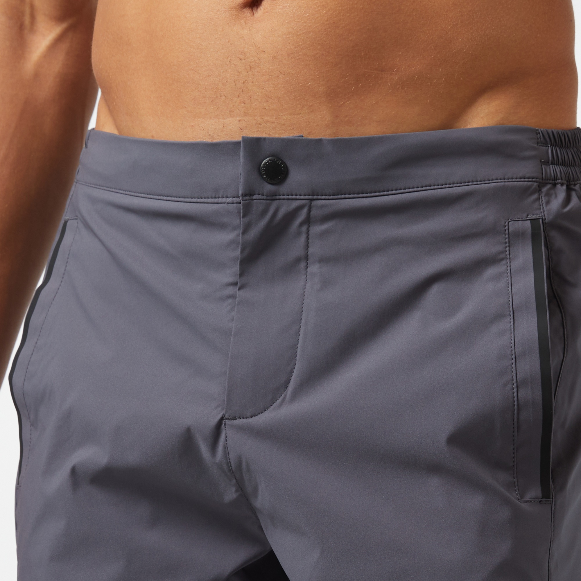 Nautica Classic Fit Erkek Gri Şort