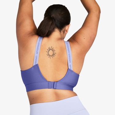  Under Armour Infinity 2.0 Kadın Mor Antrenman Bra