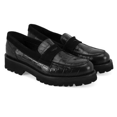 Kadın Siyah Loafer