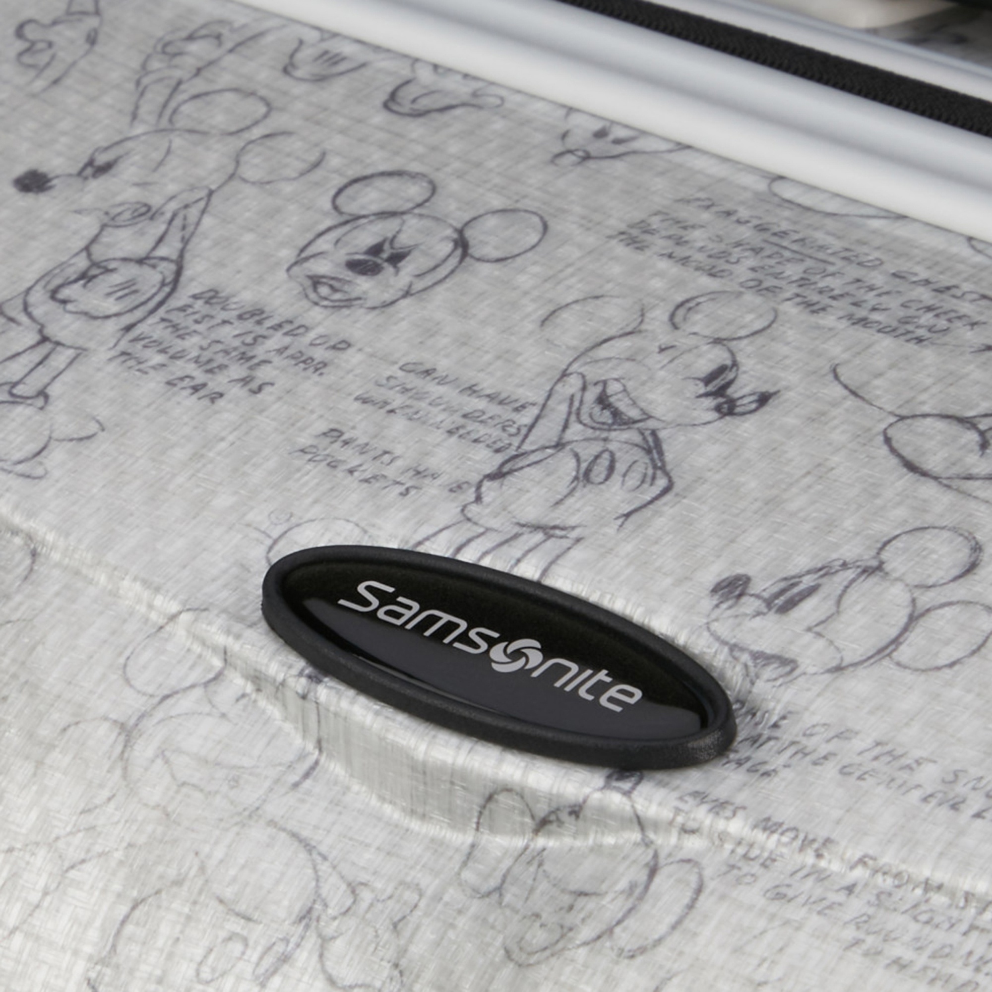 Samsonite Gri C-Lite Disney-Spinner - Körüklü 55/20 Kabin Boy Çocuk Valizi