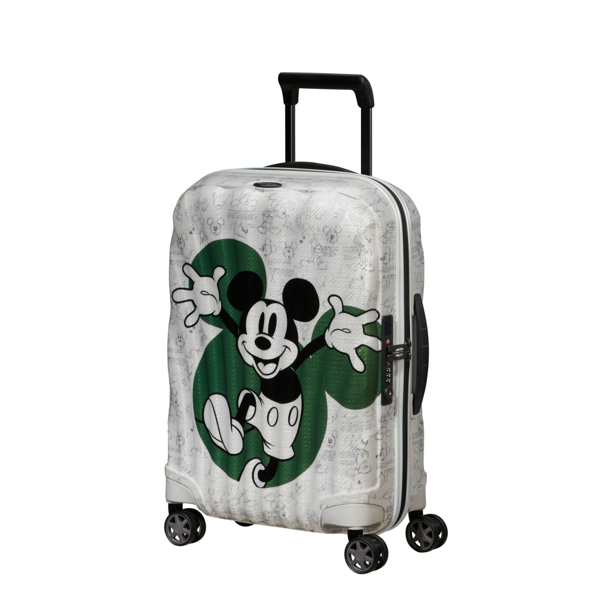 Samsonite Gri C-Lite Disney-Spinner - Körüklü 55/20 Kabin Boy Çocuk Valizi