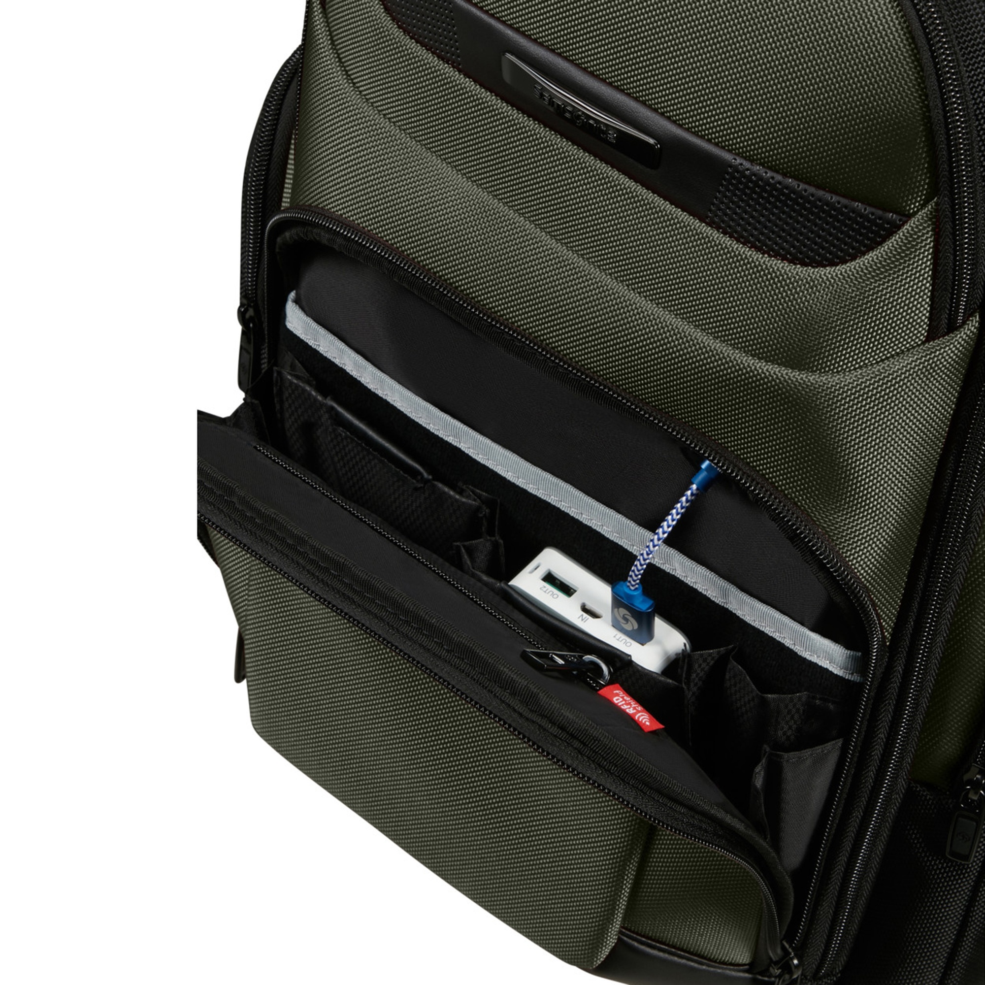 Samsonite Yeşil Pro-DLX 6 Sırt Çantası 15.6"