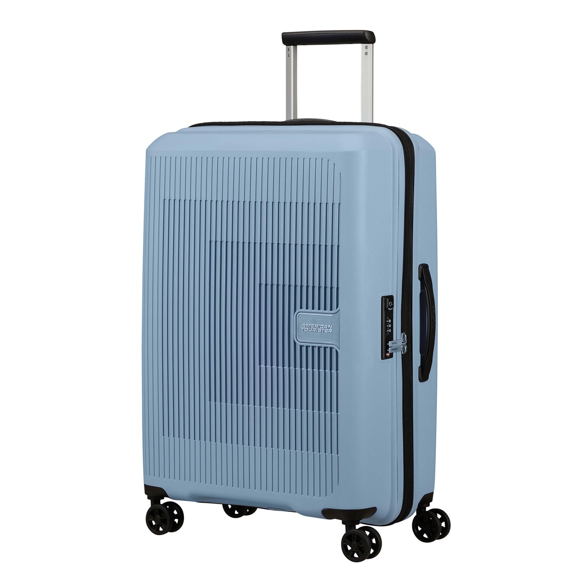 American Tourister Mavi Aerostep-Spinner 67/24 Orta Boy Valiz