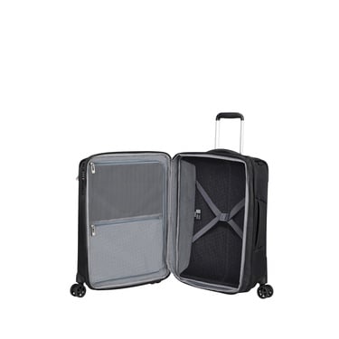  Samsonite Siyah Respark-Spinner 55/20 Kabin Boy Valiz