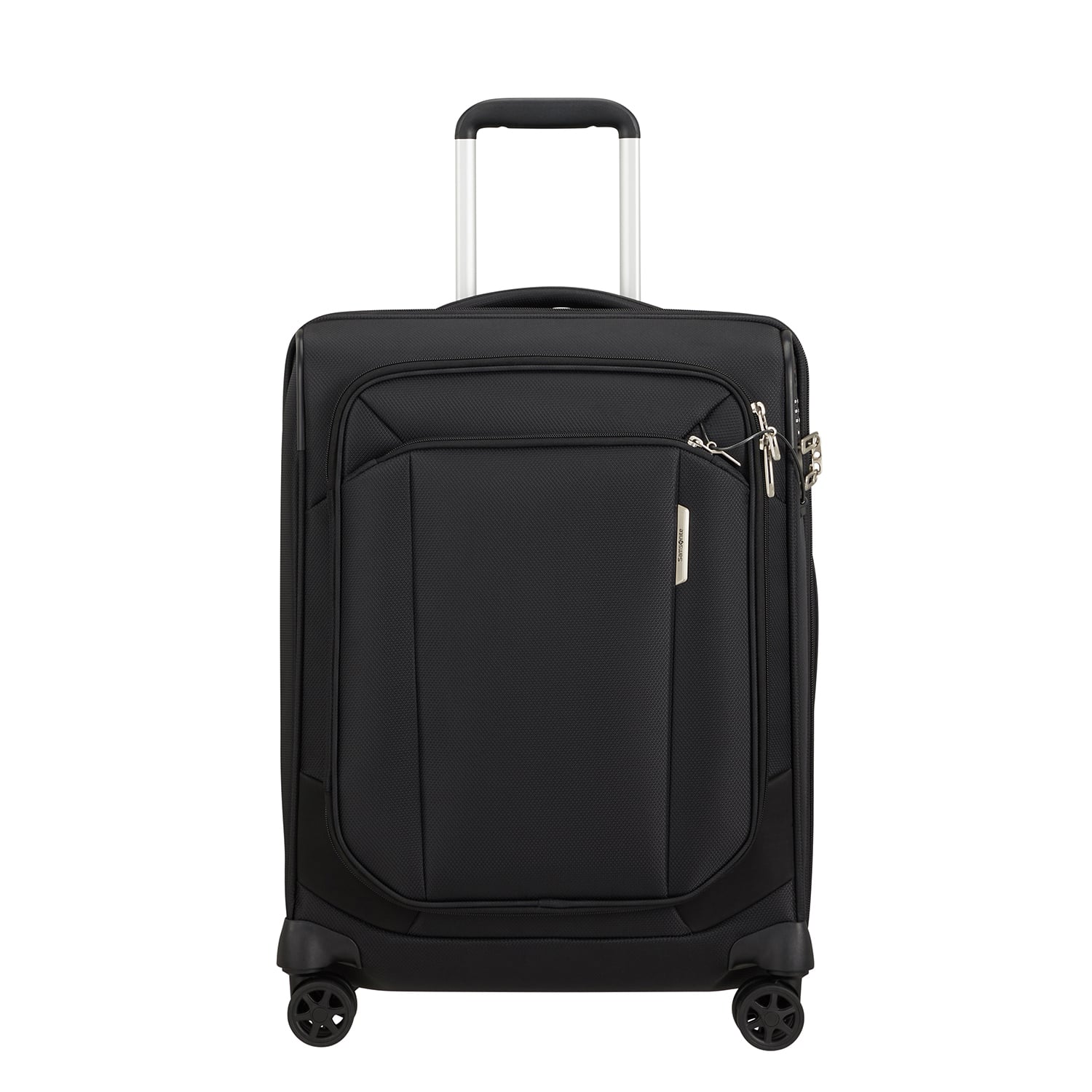  Samsonite Siyah Respark-Spinner 55/20 Kabin Boy Valiz