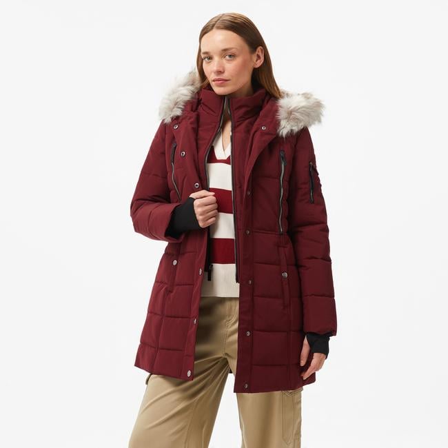  Nautica Kadın Bordo Mont