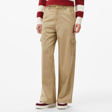  Nautica Kadın Bej Regular Fit Pantolon