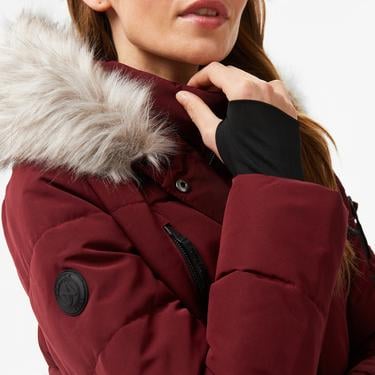  Nautica Kadın Bordo Mont