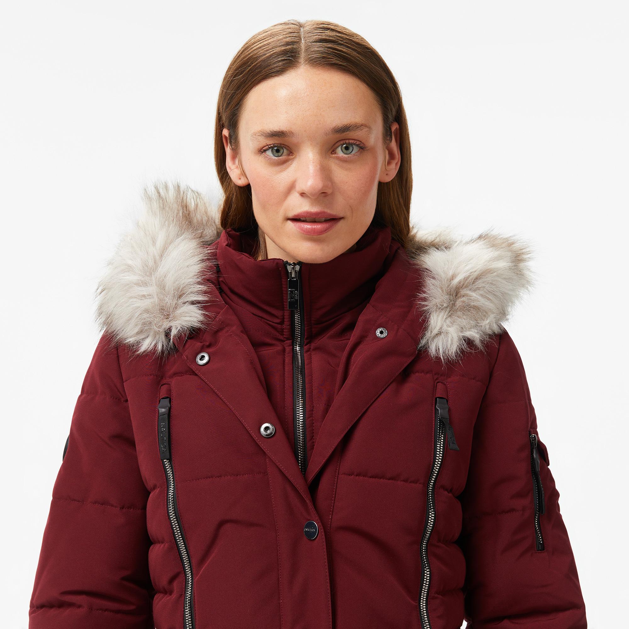 Nautica Kadın Bordo Mont