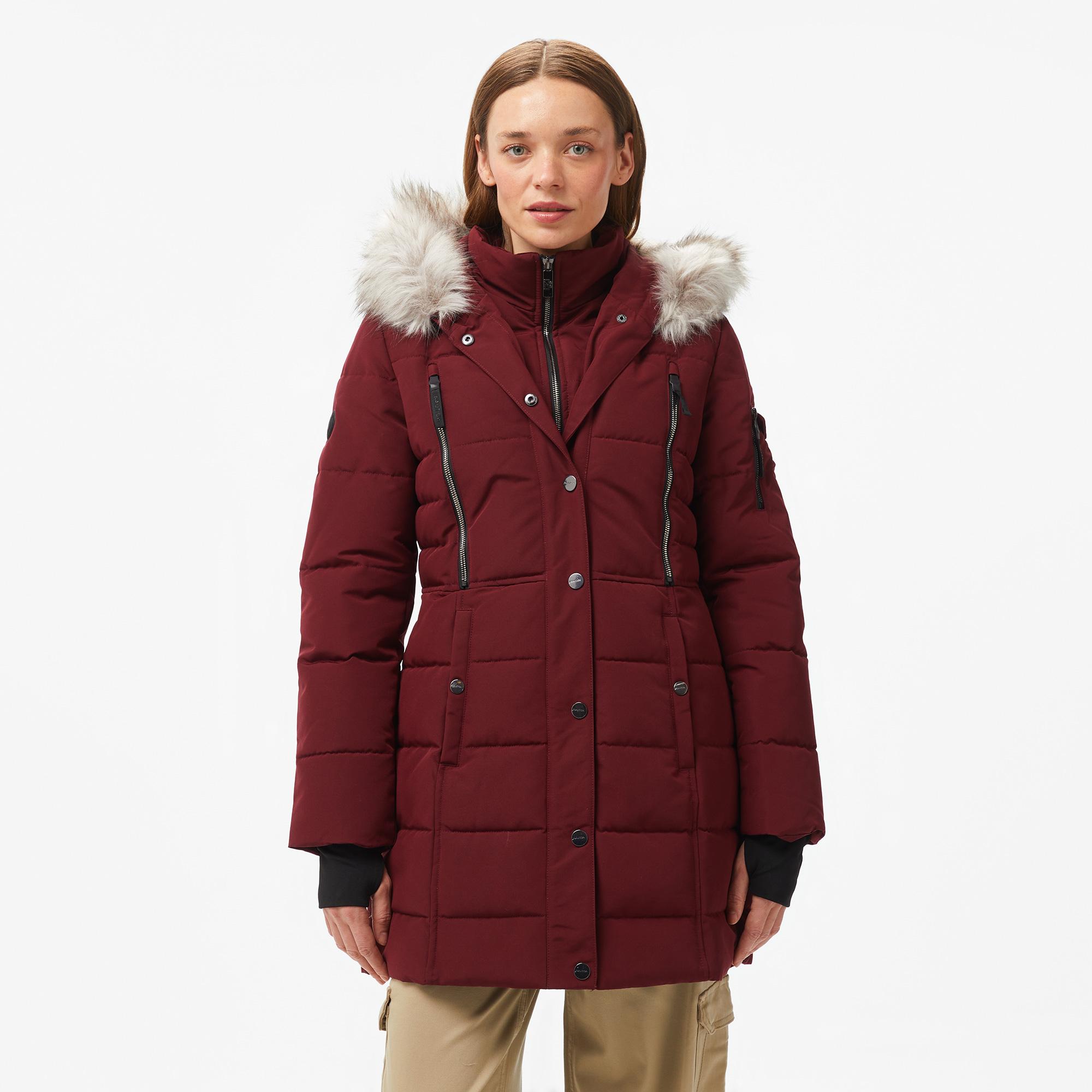 Nautica Kadın Bordo Mont