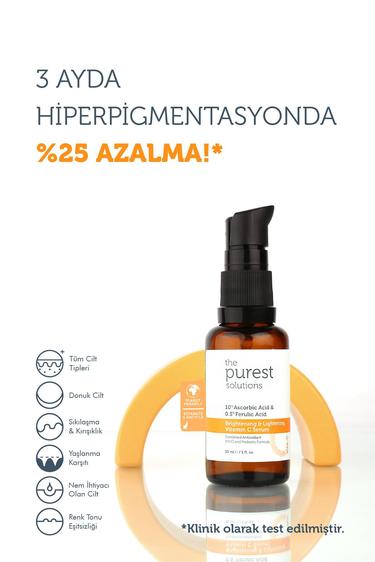  The Purest Solutions Aydınlatıcı ve Cilt Tonu Eşitleyici Cilt Bakım Seti