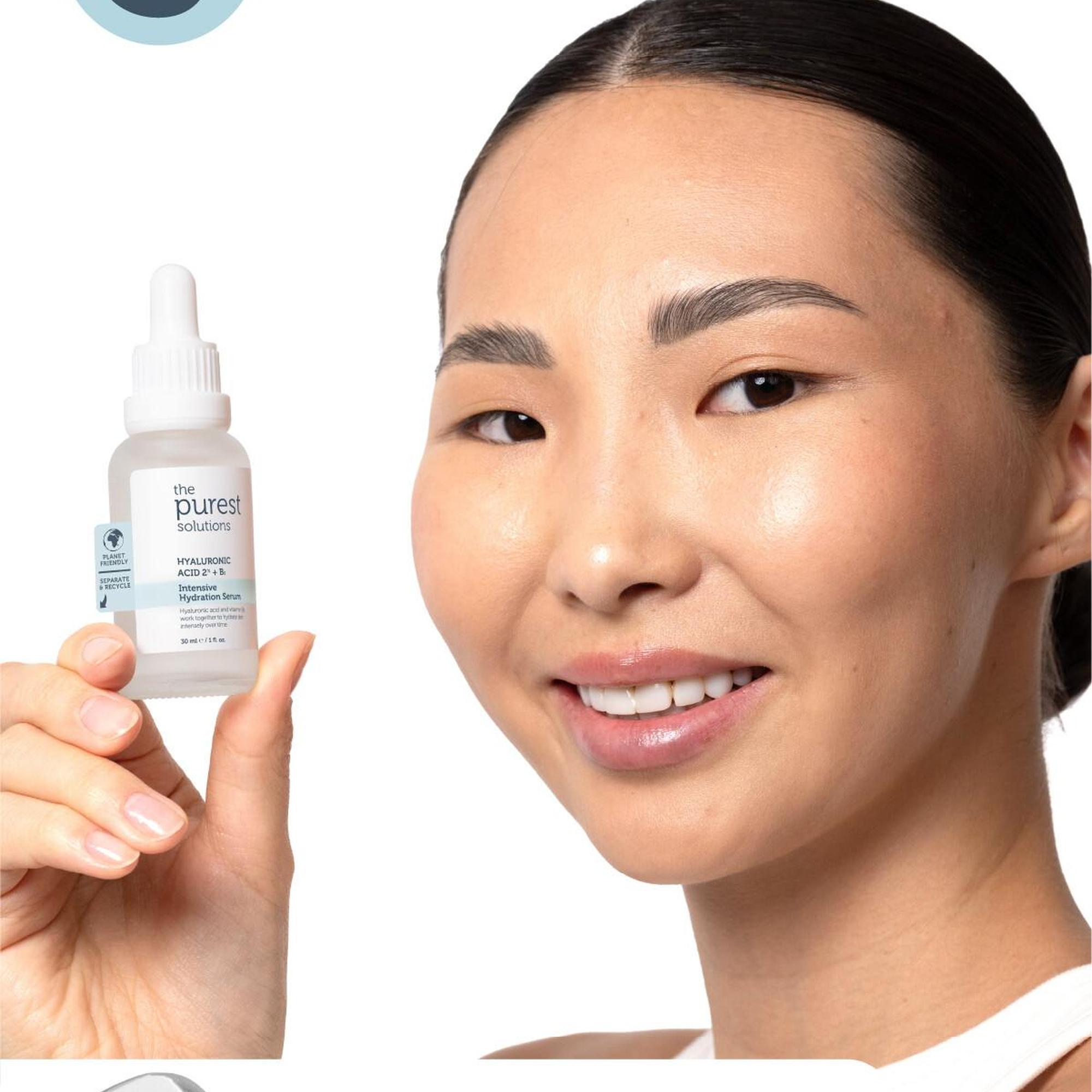 The Purest Solutions Siyah Nokta Önlemeye ve Gözenek Sıkılaştırmaya Yardımcı Nemlendirici Cilt Bakım Seti