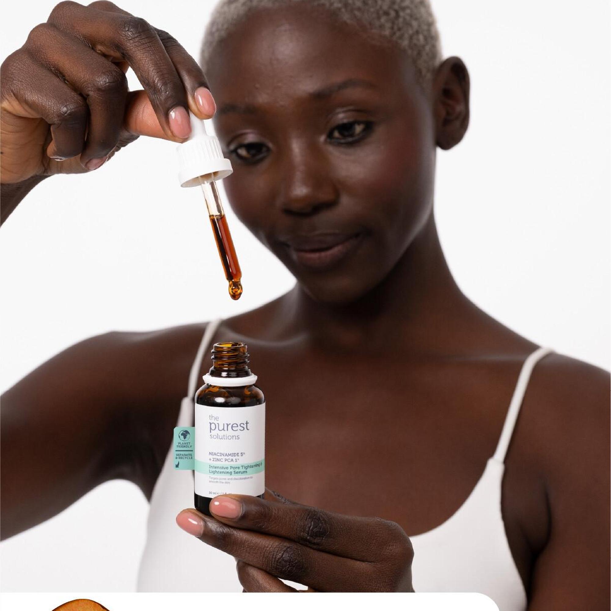 The Purest Solutions Leke Önlemeye Yardımcı ve Sivilce Sebum Dengelemeyi Hedefleyen Bakım Seti 30 ml + 30 ml + 30 ml