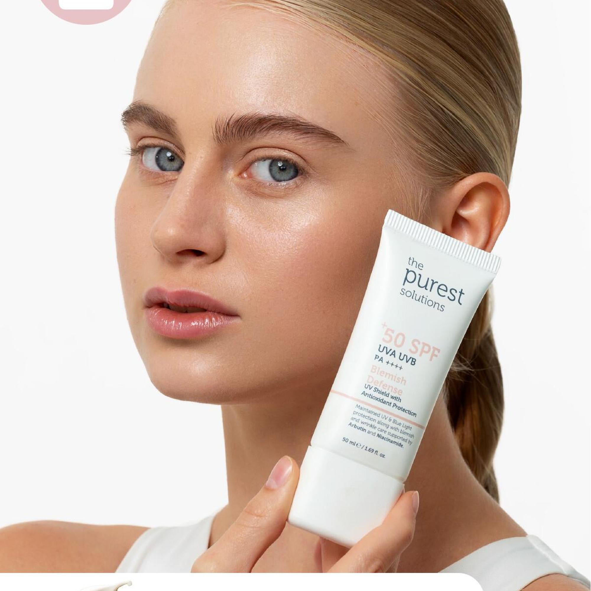 The Purest Solutions Cilt Tonu Eşitleyici ve Güneş Koruma Etkili Cilt Bakım Seti