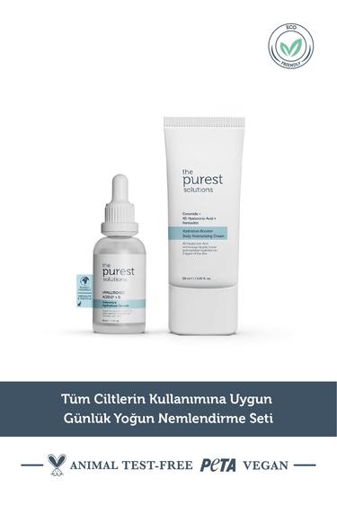 The Purest Solutions Tüm Ciltlerin Kullanımına Uygun Günlük Yoğun Nemlendirme Seti