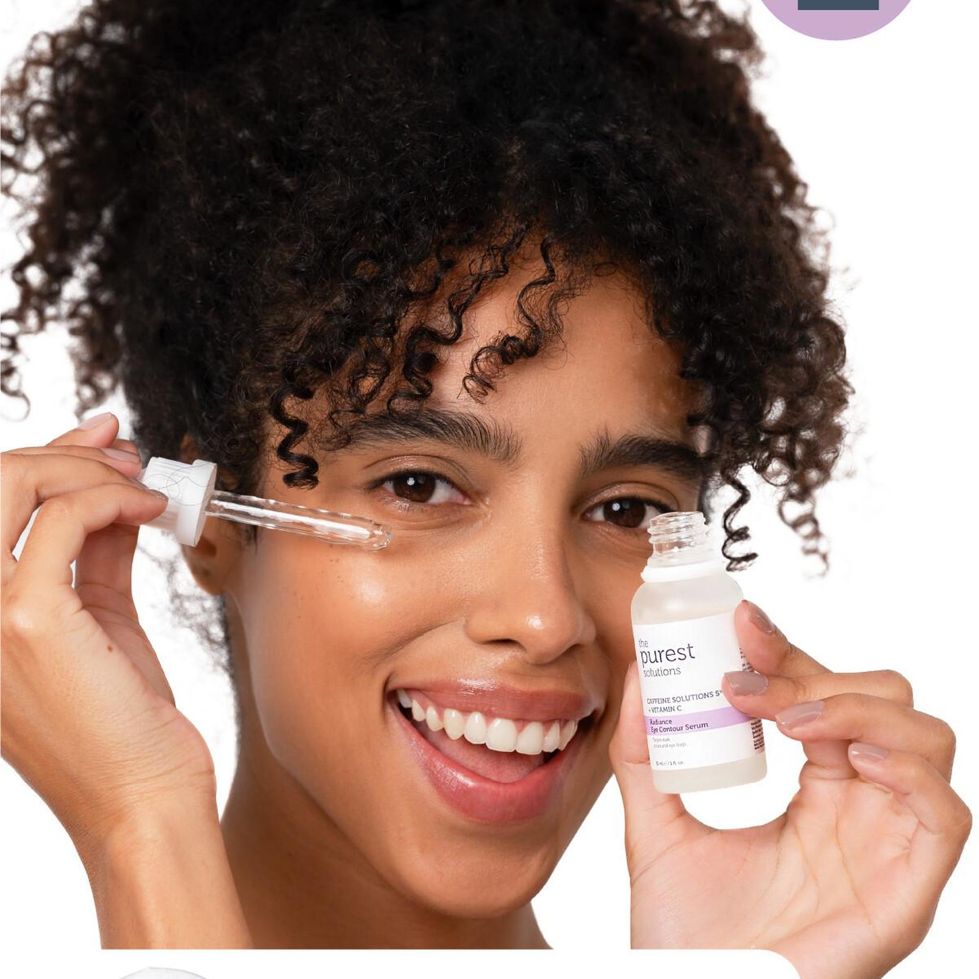 The Purest Solutions Yaşlanma Karşıtı Nemlendirici ve Göz Çevresi Aydınlık Göz Altı Görünümü Destekleyici Yoğun BakımSeti