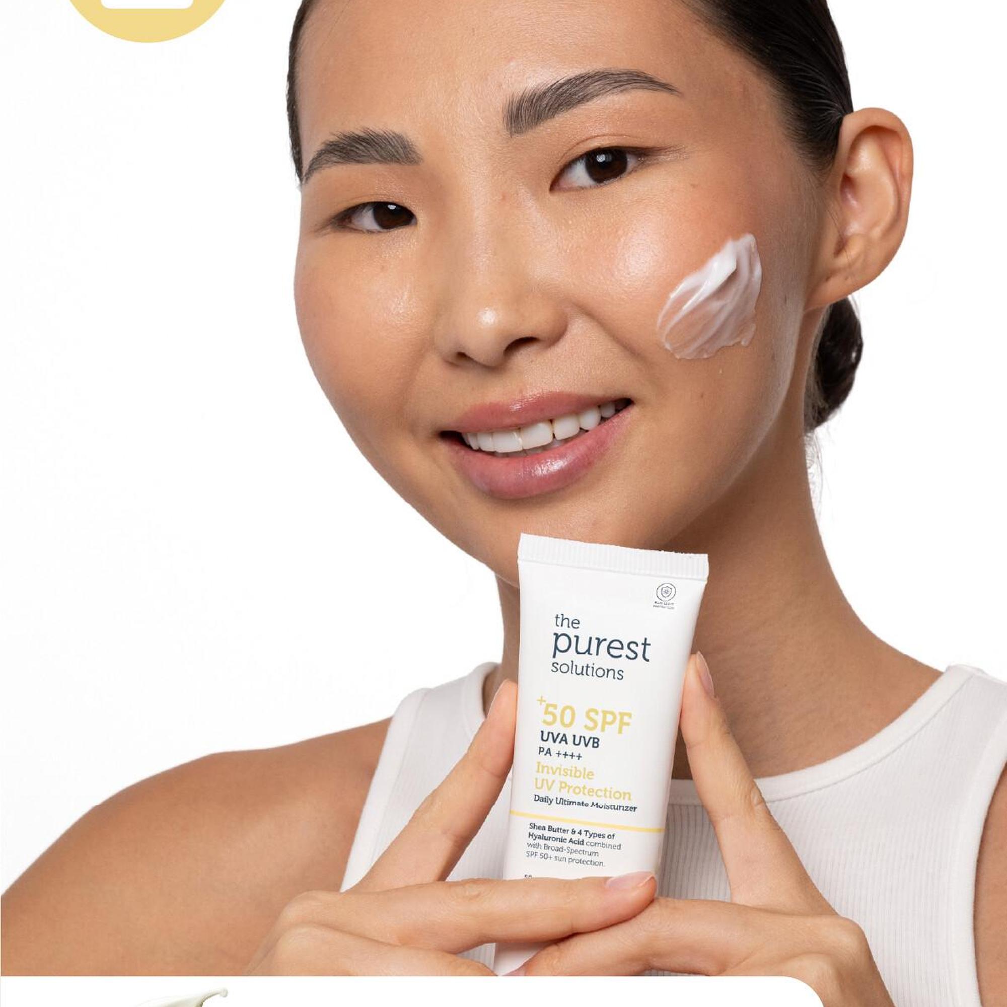 The Purest Solutions Canlandırıcı & Cilt Tonu Eşitleyici Yüz Peeling Serum + SPF+50 Güneş Koruyucu