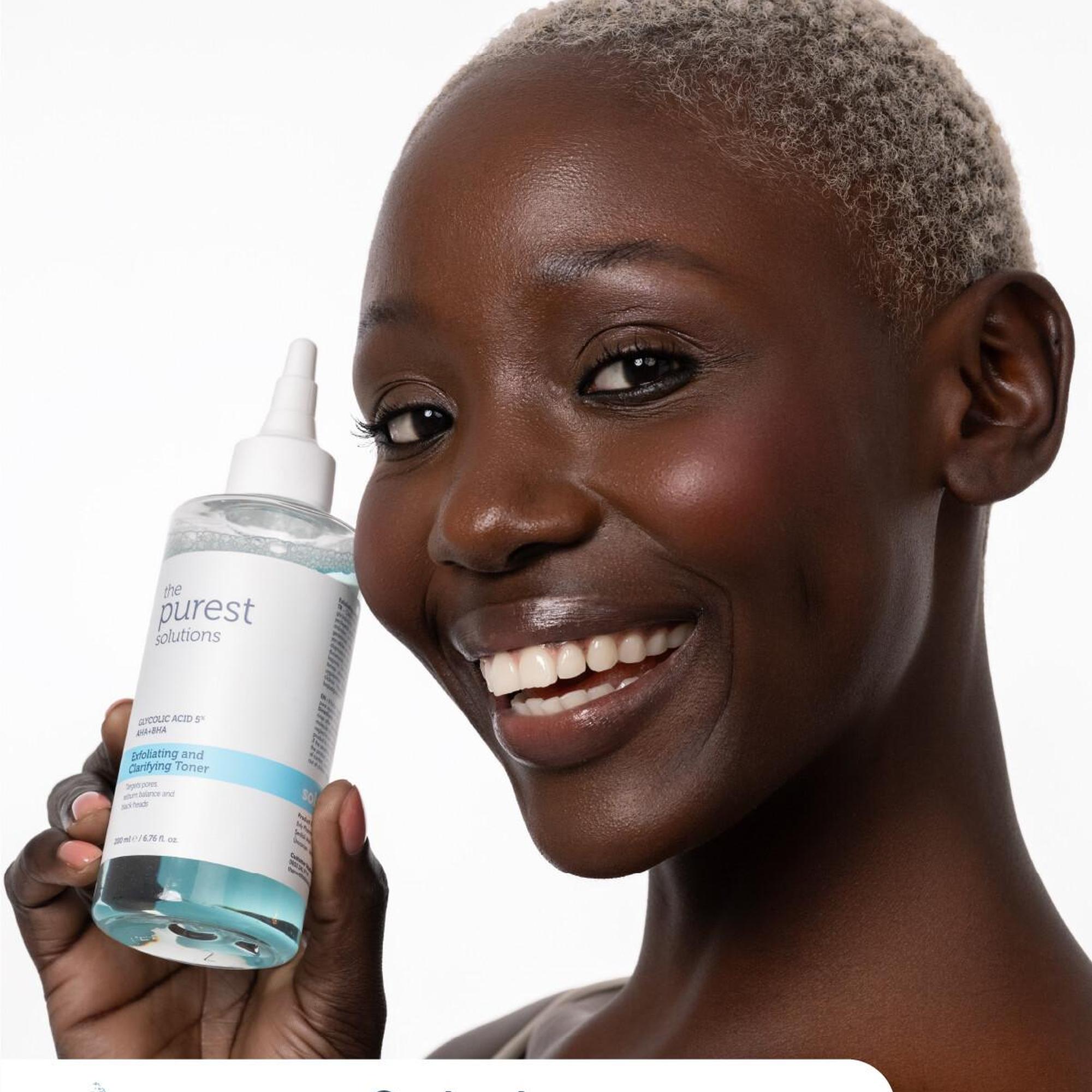 The Purest Solutions Sivilce ve Siyah Nokta Önlemeye Yardımcı Aydınlatıcı Bakım Seti 200 ml + 30 ml + 30 ml