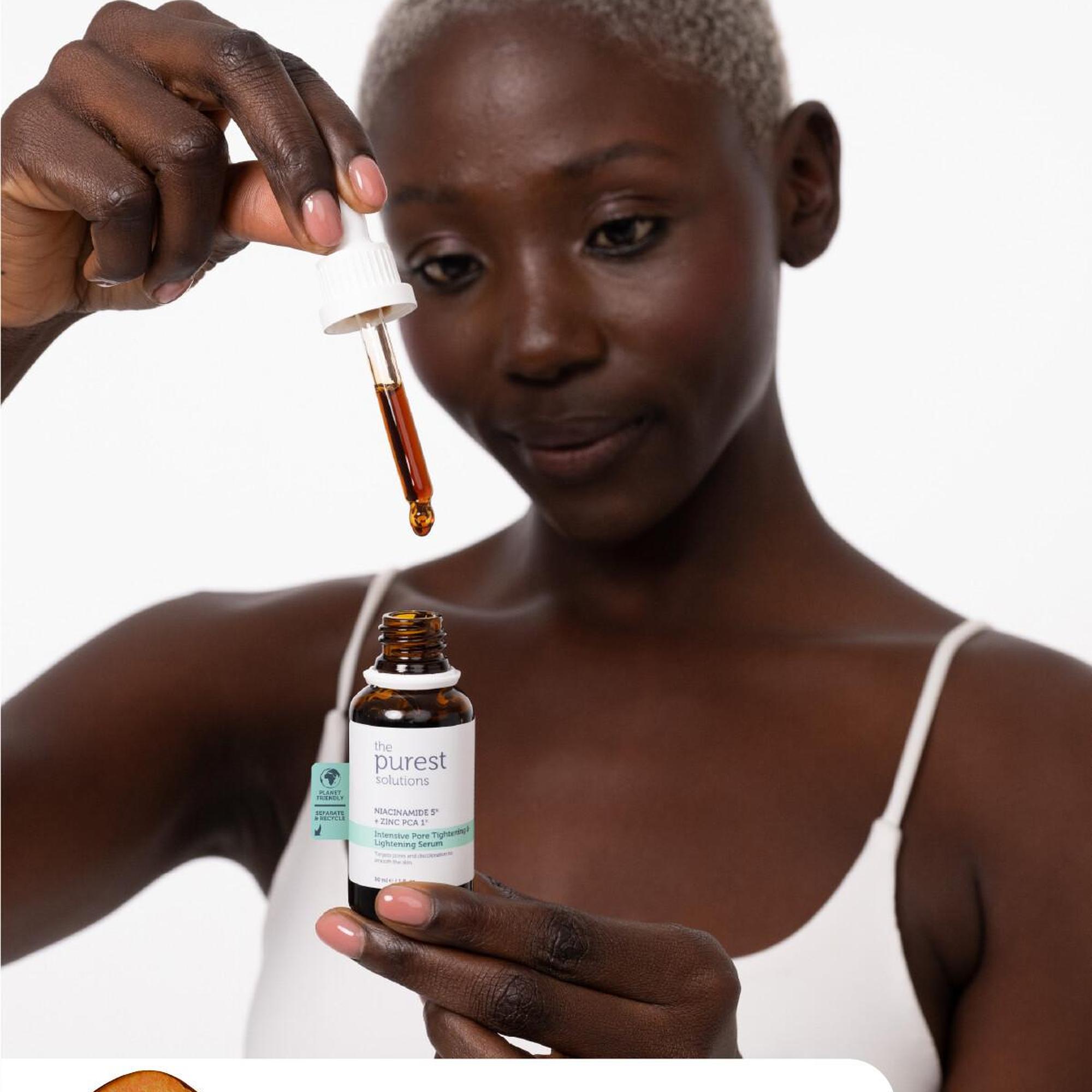 The Purest Solutions Sivilce ve Siyah Nokta Önlemeye Yardımcı Aydınlatıcı Bakım Seti 200 ml + 30 ml + 30 ml