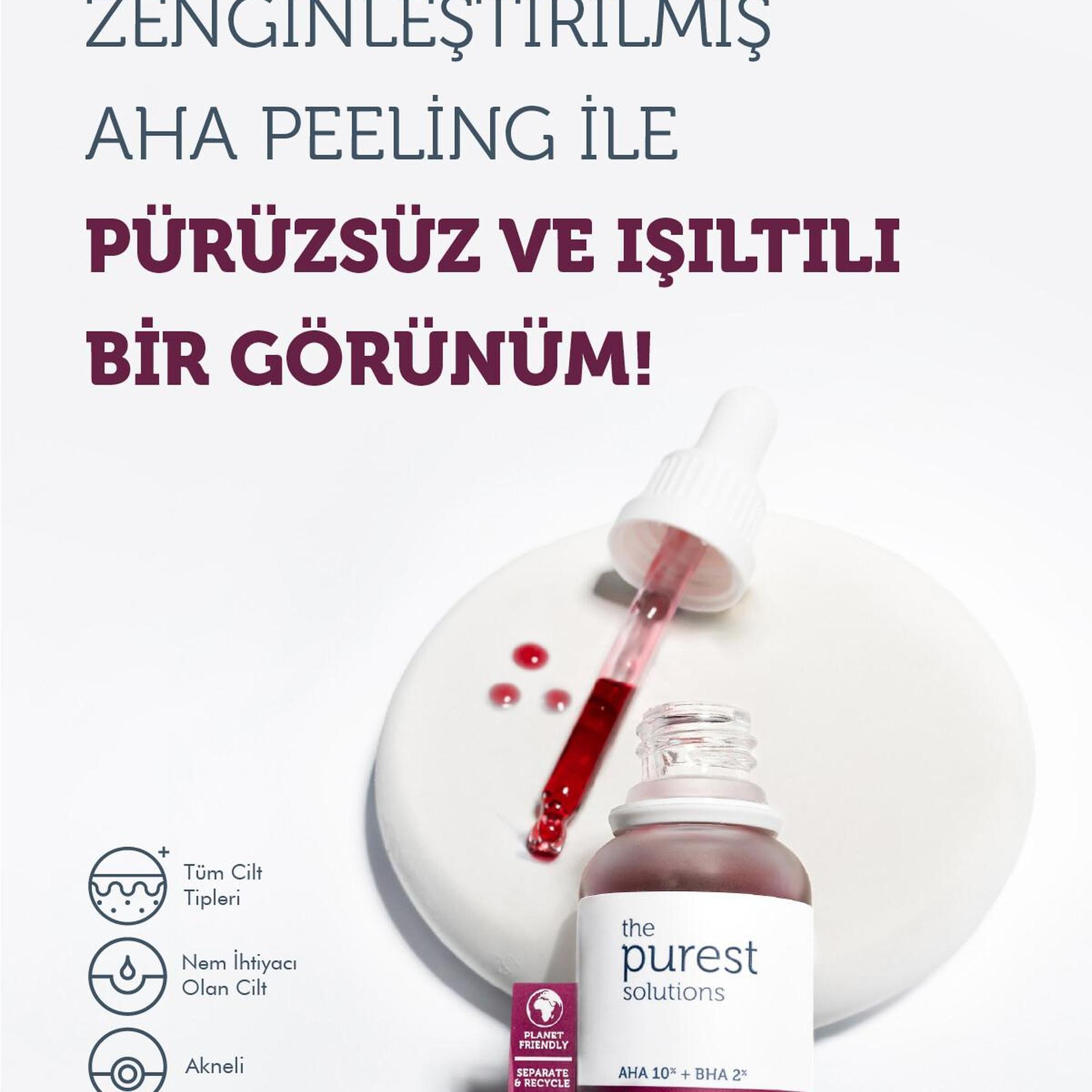The Purest Solutions Kuru Nemsiz Donuk Ciltlere Özel Siyah Nokta ve Sivilce Lekesi Önlemeye Yardımcı Bakım Seti