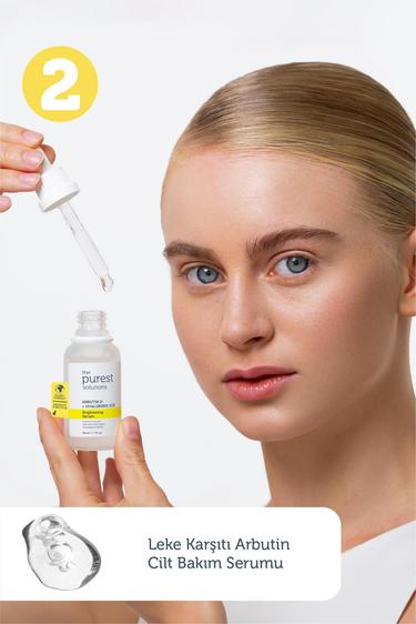  The Purest Solutions Leke Karşıtı, Cilt Aydınlatmaya Yardımcı Bakım Seti