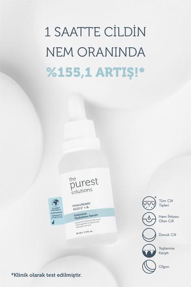  The Purest Solutions Kuru ciltler için nemlendirme etkili set