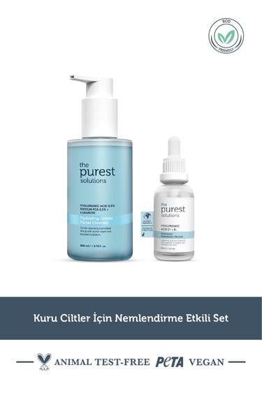  The Purest Solutions Kuru ciltler için nemlendirme etkili set