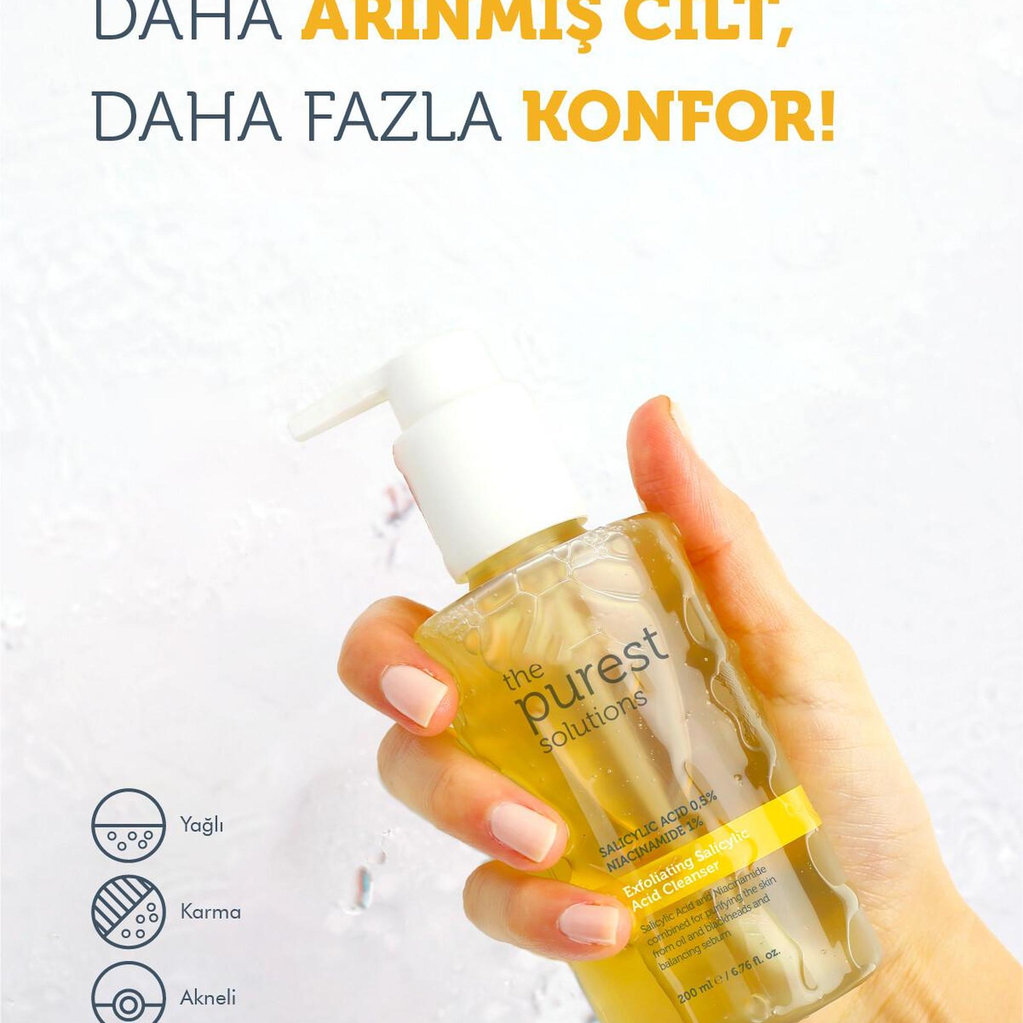 The Purest Solutions Yağlı ciltler için cilt tonu eşitleyici bakım seti